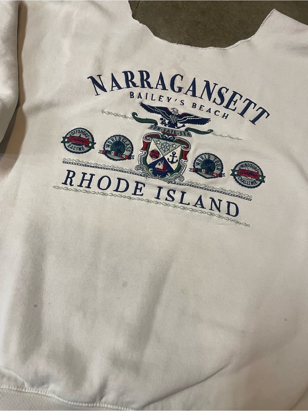 Brandy Melville Rhode Island Oversized Sweatshirt - Picture 6 of 6